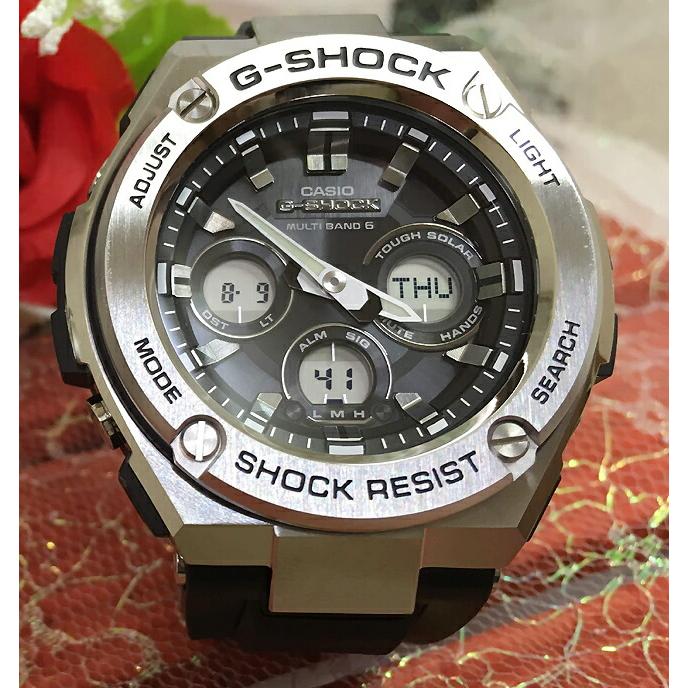 恋人たちのGショックペアウォッチ G-SHOCK BABY-G   Gスチール G-MS  電波ソーラー GST-W310-1AJF MSG-W100-7A2JF  ラッピング無料の画像