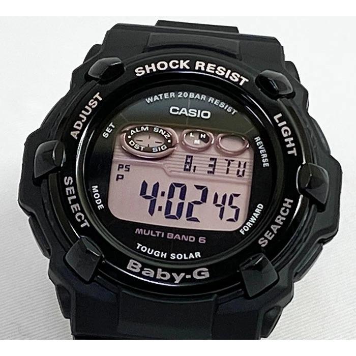 恋人達のGショック ペアウオッチ カシオ G-SHOCK BABY-G 電波ソーラー GW-2310-1JF BGR-3000UCB-1JF 黒 ブラック送料無料｜muratatokei｜03