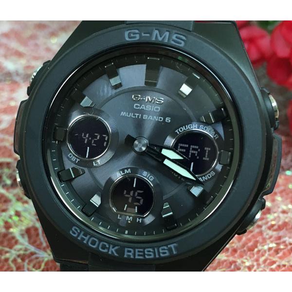 恋人たちのGショックペア G-SHOCK BABY-G ペアウォッチ   電波ソーラー GWG-100-1A8JF MSG-W100G-1AJF  ラッピング無料 手書きのメッセージカードお付けしますの画像