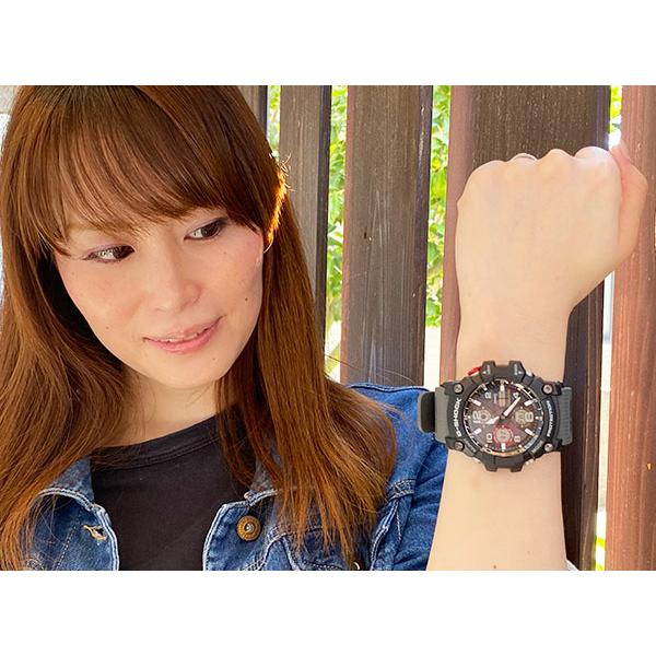 恋人たちのGショックペア G-SHOCK BABY-G ペアウォッチ   電波ソーラー GWG-100-1A8JF MSG-W600G-1AJF  ラッピング無料 手書きのメッセージカードお付けしますの画像