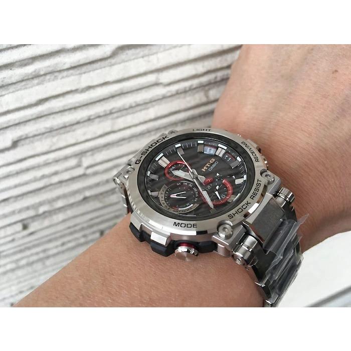恋人達のGショック ペアウオッチ カシオ G-SHOCK BABY-G 電波ソーラー MTG-B1000D-1AJF-MSG-W600G-7AJF シルバー 白  送料無料の画像