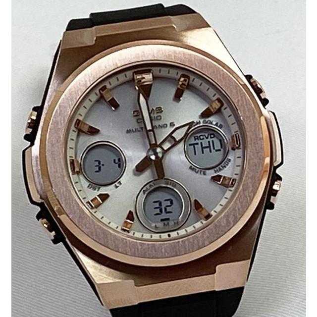 BABY-G カシオ 電波ソーラー MSG-W600G-1AJF 黒 ブラック 送料無料