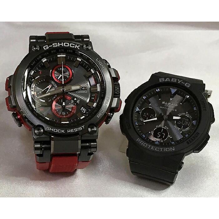 恋人達のgショック ペアウオッチ カシオ G Shock Baby G 電波ソーラー Mtg B1000b 1a4jf Bga 2500 1ajf 赤 黒 送料無料 Mohmmadiyon Com