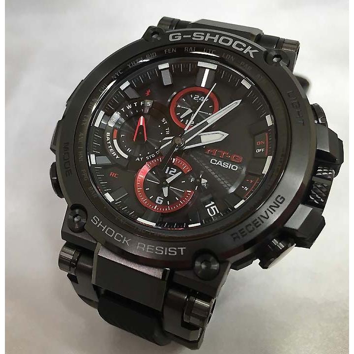 恋人達のGショック ペアウオッチ カシオ G-SHOCK BABY-G 電波ソーラー MTG-B1000B-1AJF BGA-2500-7AJF 黒 白 送料無料の画像