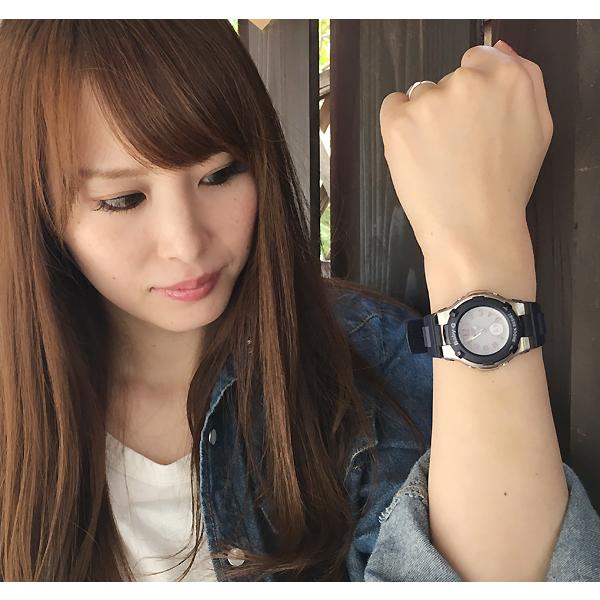恋人達のGショック ペアウオッチ カシオ G-SHOCK BABY-G 電波ソーラー MTG-B1000XBD-1AJF BGA-1100-2BJF 黒 紺 送料無料の画像