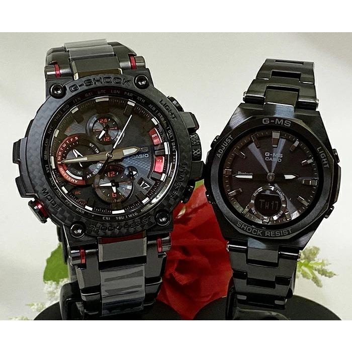 恋人達のGショック ペアウオッチ カシオ G-SHOCK BABY-G 電波ソーラー MTG-B1000XBD-1AJF  MSG-B100DG-1AJF 黒 ブラック 送料無料  :mtg-b1000xbd-1ajf-msg-b100dg-1ajf:Gショックペアウオッチ村田時計店 - 通販 -