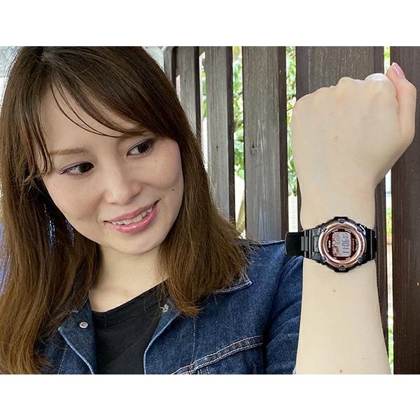 恋人達のGショック ペアウオッチ カシオ G-SHOCK BABY-G 電波ソーラー MTG-B1000B-1AJF BGR-3003U-1JF 黒 ブラック 送料無料の画像