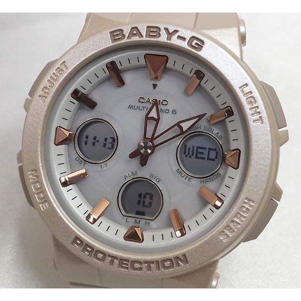 恋人達のGショック ペアウオッチ カシオ G-SHOCK BABY-G 電波ソーラー MTG-B3000B-1AJF BGA-2510-4AJF ブラック 黒 ピンクベージュ 送料無料の画像