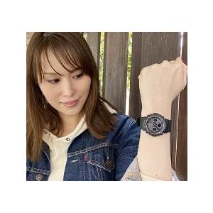恋人達のGショック ペアウオッチ カシオ G-SHOCK BABY-G 電波ソーラー MTG-B3000B-1AJF BGA-2800-1AJF ブラック 黒 送料無料の画像