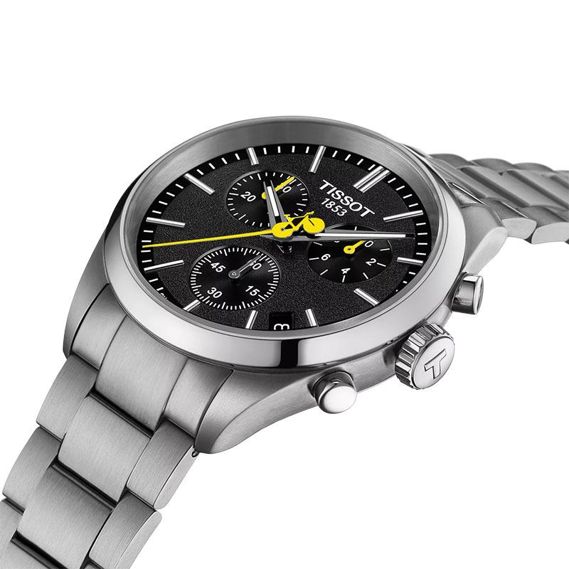 ティソ 腕時計 TISSOT ティソ PR 100 ツール・ド・フランス 40mm T-クラシック tissot T150.417.11.051.00 ブラック文字盤 クオーツ ケース径40ミリの画像