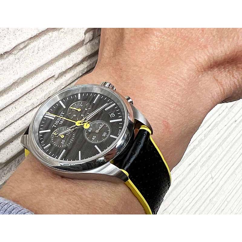 ティソ 腕時計 TISSOT ティソ PR 100 ツール・ド・フランス 40mm T-クラシック tissot T150.417.11.051.00 ブラック文字盤 クオーツ ケース径40ミリの画像