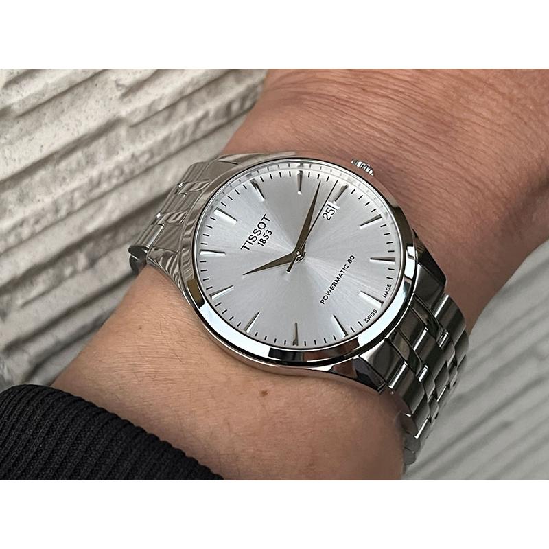 ティソ 腕時計 TISSOT クラシック ドリーム メンズ腕時計 T158.407.11.031.00 シルバー文字盤 ケース径40ミリ 5気圧防水 フォーマルの画像