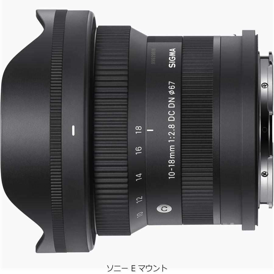 SIGMA シグマ 【納期未定】10-18mm F2.8 DC DN | Contemporary ソニー