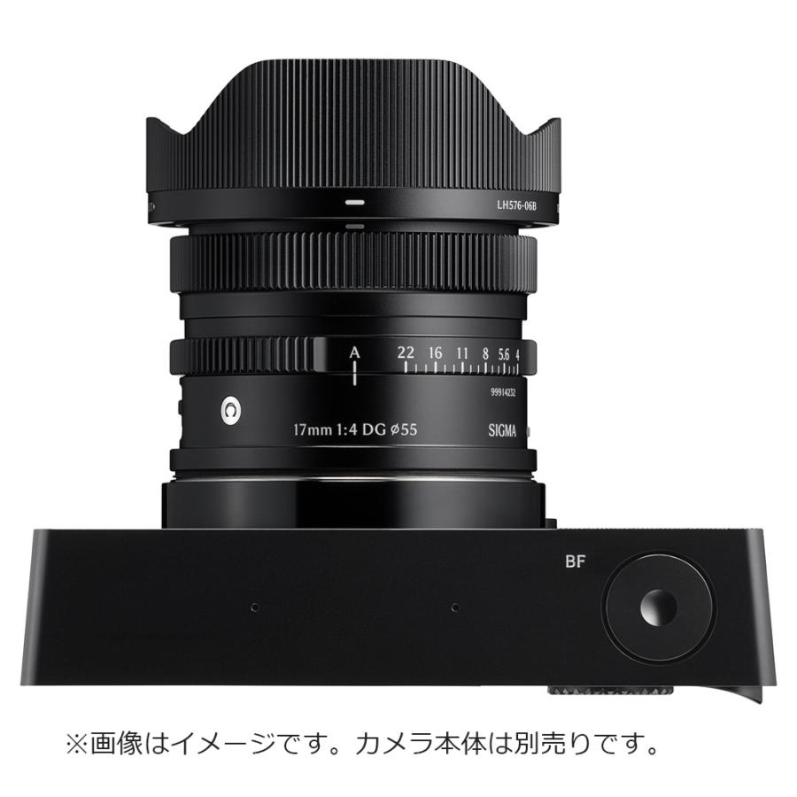 SIGMA シグマ 【納期未定】17mm F4 DG ブラック | Contemporary L