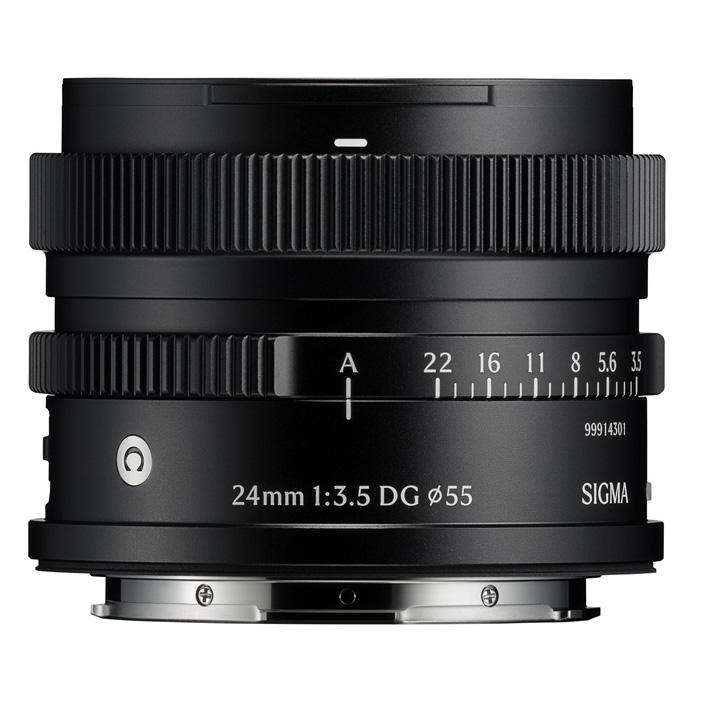 SIGMA シグマ 【納期未定】24mm F3.5 DG ブラック | Contemporary L