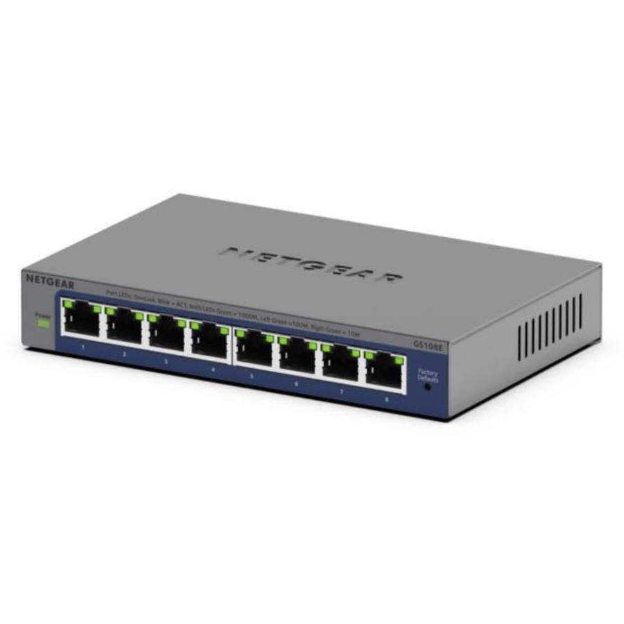 ネットギア8ポート6個セットGS108E NETGAER ネットギア・インターナショナル GS108E ギガ8ポート