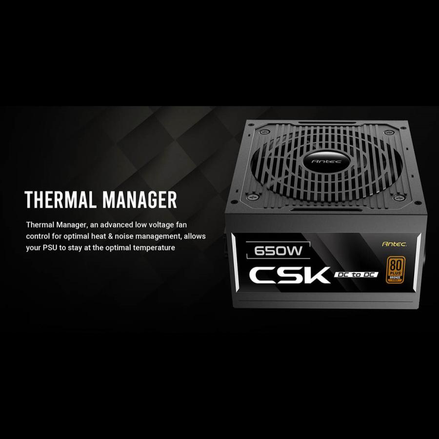 Antec アンテック 80PLUS BRONZE 認証取得電源ユニット 650W
