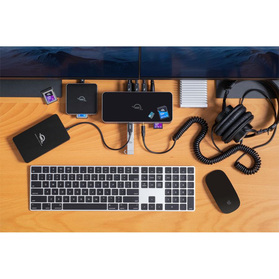 OWC Thunderbolt 5対応ドッキングステーション 11ポート搭載