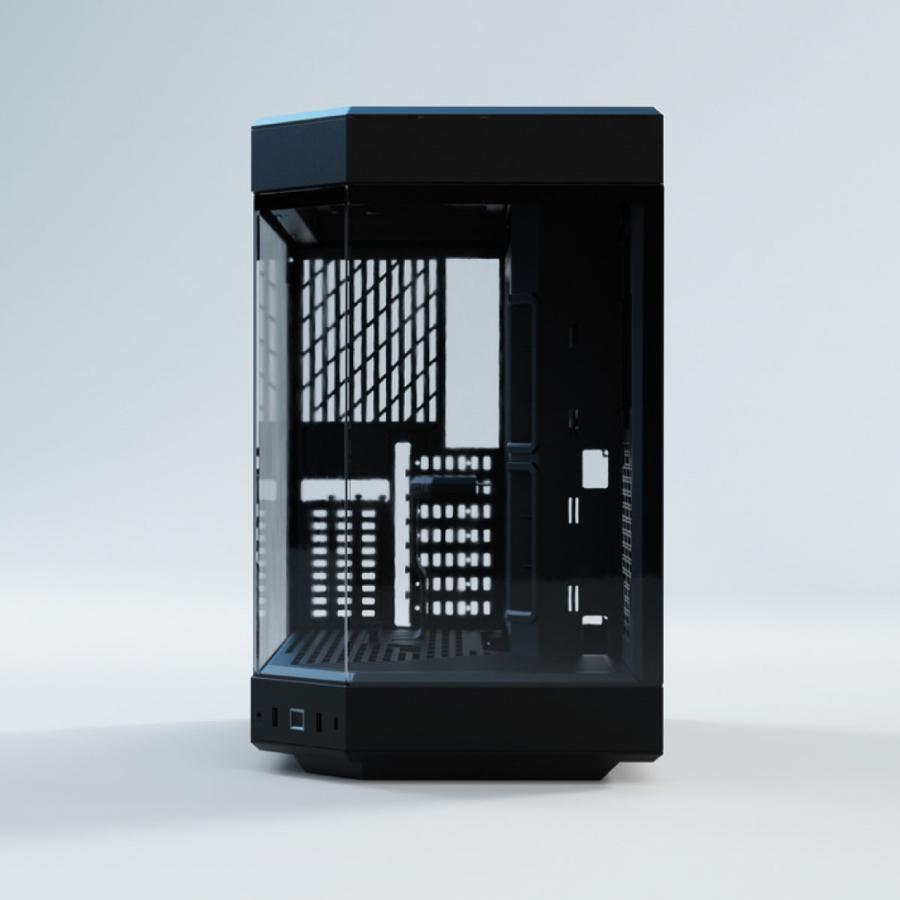 HYTE ハイト ピラーレス式パノラマガラス搭載PCケース ブラック Y60