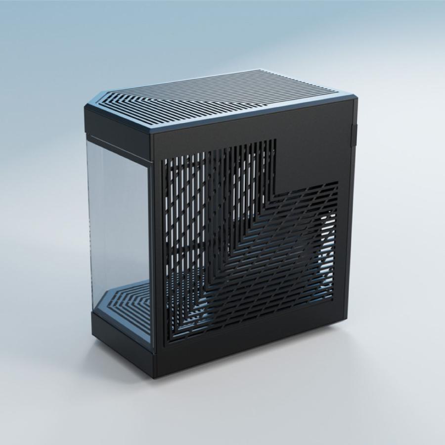 HYTE ハイト ピラーレス式パノラマガラス搭載PCケース ブラック Y60