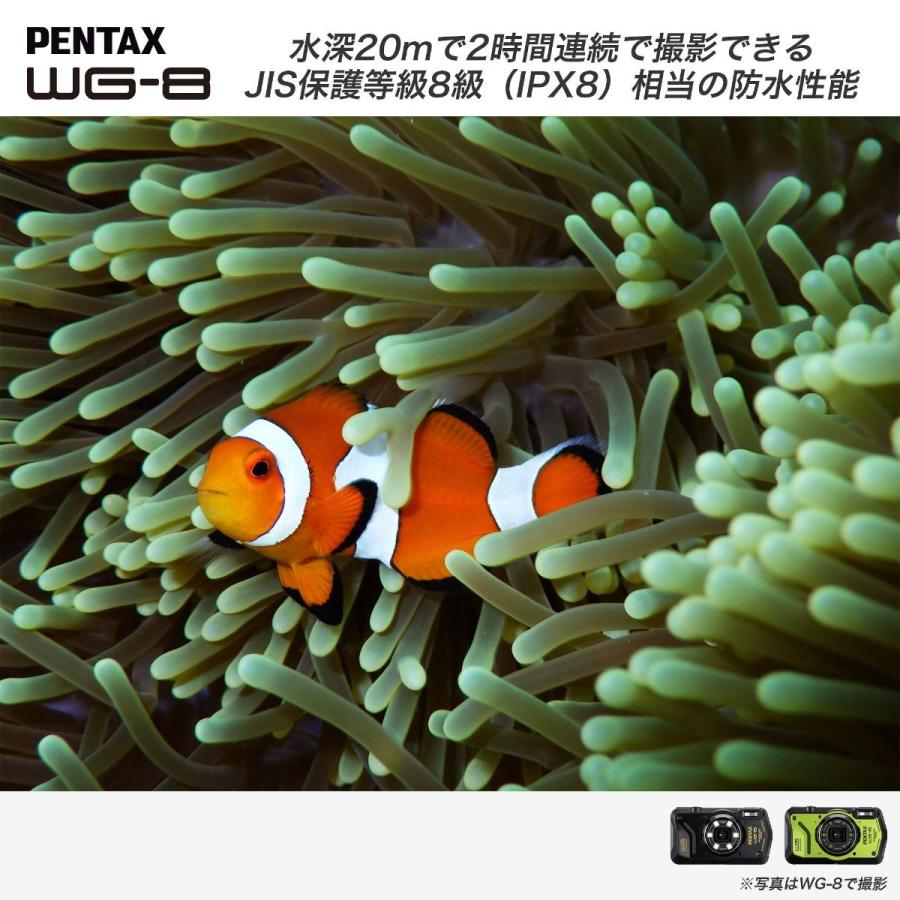 PENTAX ペンタックス WG-8 ブラック＋TE-2 エクステンションアダプターセット【wg8set】_5