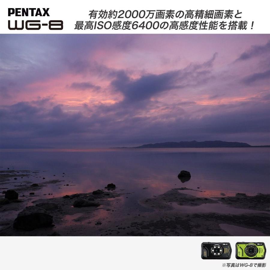 PENTAX ペンタックス WG-8 ブラック＋TE-2 エクステンションアダプターセット【wg8set】_8