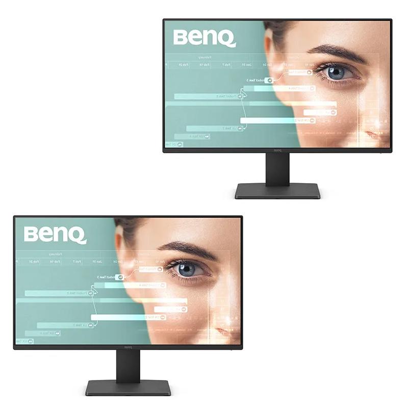 ディスプレイ・モニター 2台セットBenQベンキューPCモニターデュアル