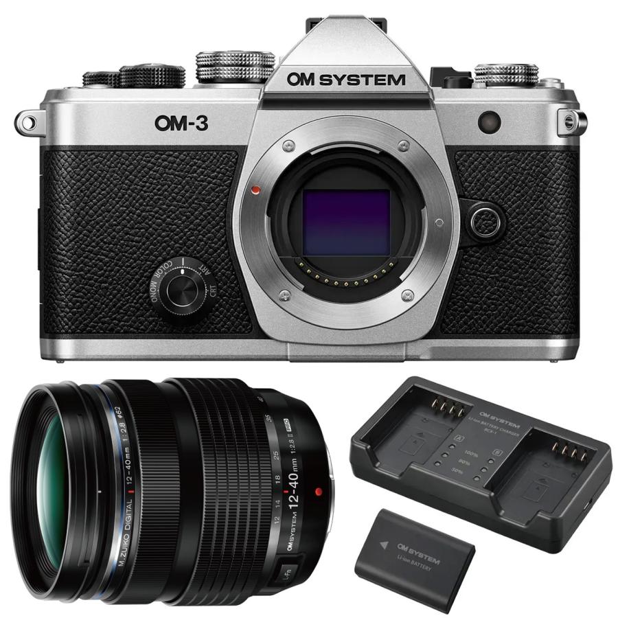 Olympus OM-D カメラ 12-40mm レンズセット OM SYSTEM [3年保険付]OM System/OLYMPUS OM-1 Mark II 12-40mm F2.8