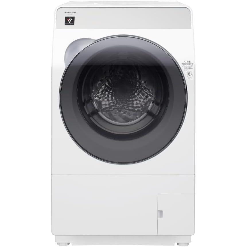 SHARP シャープ 【関東限定】【標準設置無料】ES-K10B-WRドラム式洗濯乾燥機【右開き】【洗濯・脱水10kg/乾燥6kg 】 SHARP シャープ 【関東限定】【標準設置無料】ES-K10B-WRドラム式洗濯