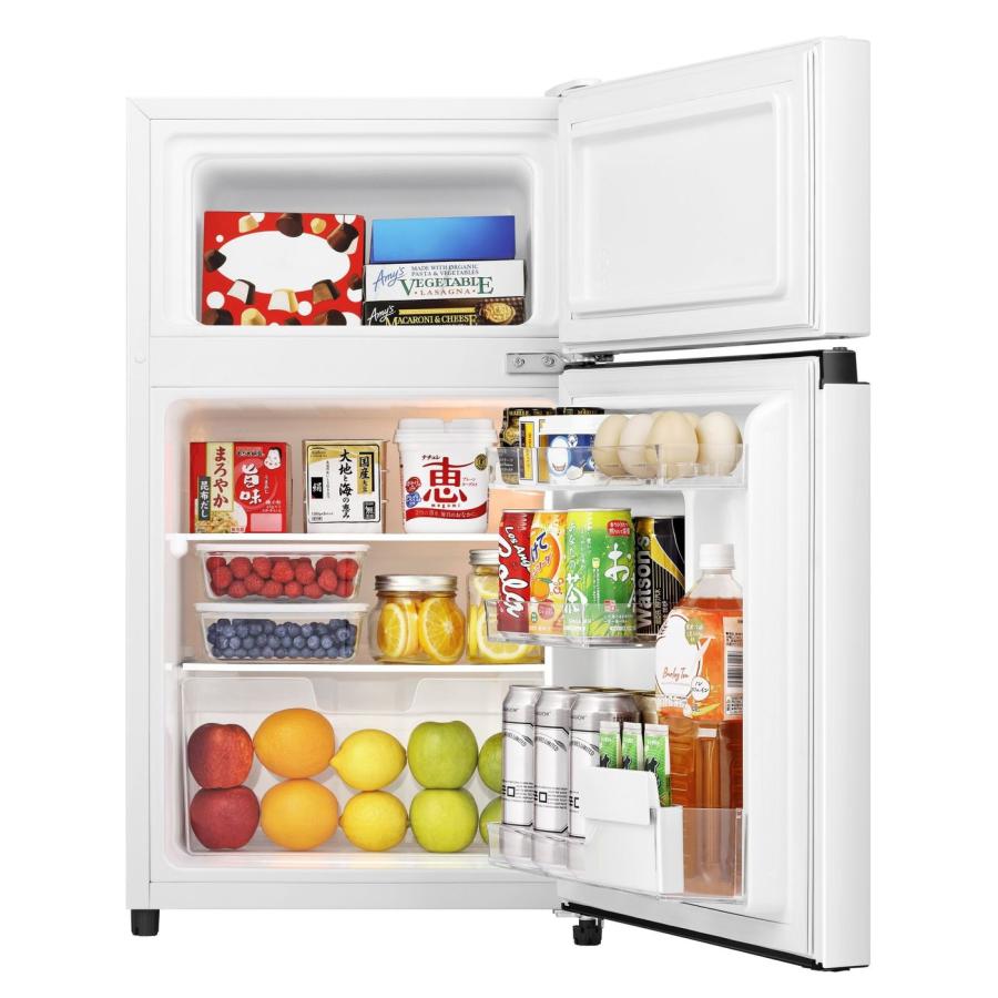 Hisense ハイセンス 「台数限定」HR-B91HW(ホワイト)冷凍冷蔵庫【87L
