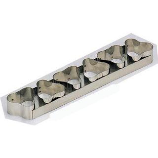 de BUYER デバイヤー １８−１０ケーキリング 波三角型／６連 ３１４９−９９