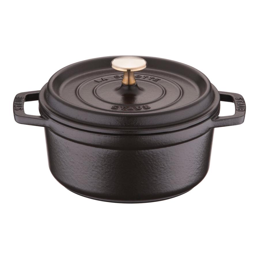 新品 ストウブ ピコ・ココット ラウンド ブラック 18cm 40509-485 staub ストウブ ピコ・ココット ラウンド 18cm ブラック 40509-485