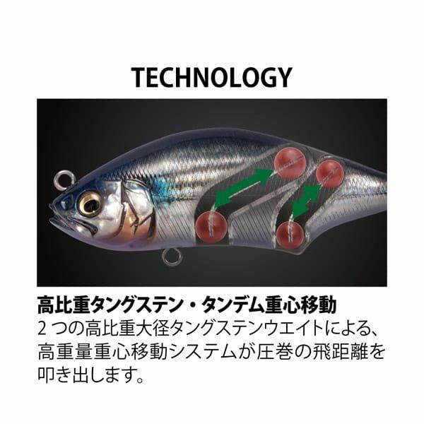 Megabass/メガバス HADARA TRAP 70/ハダラトラップ70 SH サッパ 70mm