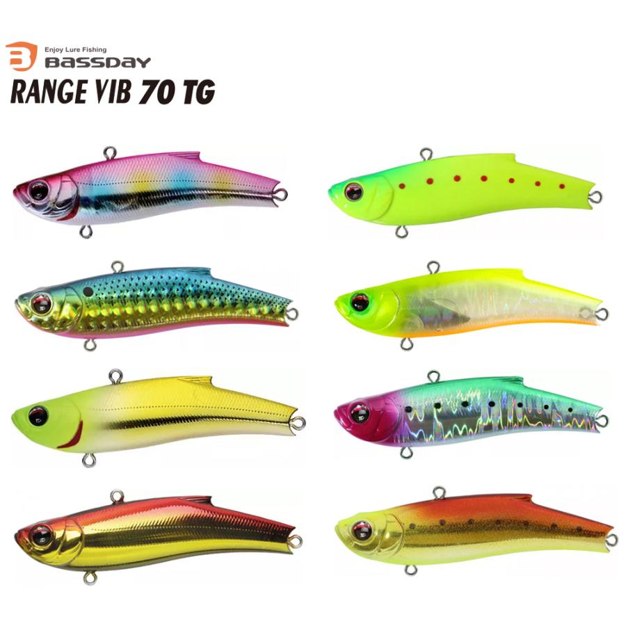 Bassday/バスデイ RANGE VIB/レンジバイブ 70TG 70mm/20g M-326 レモン