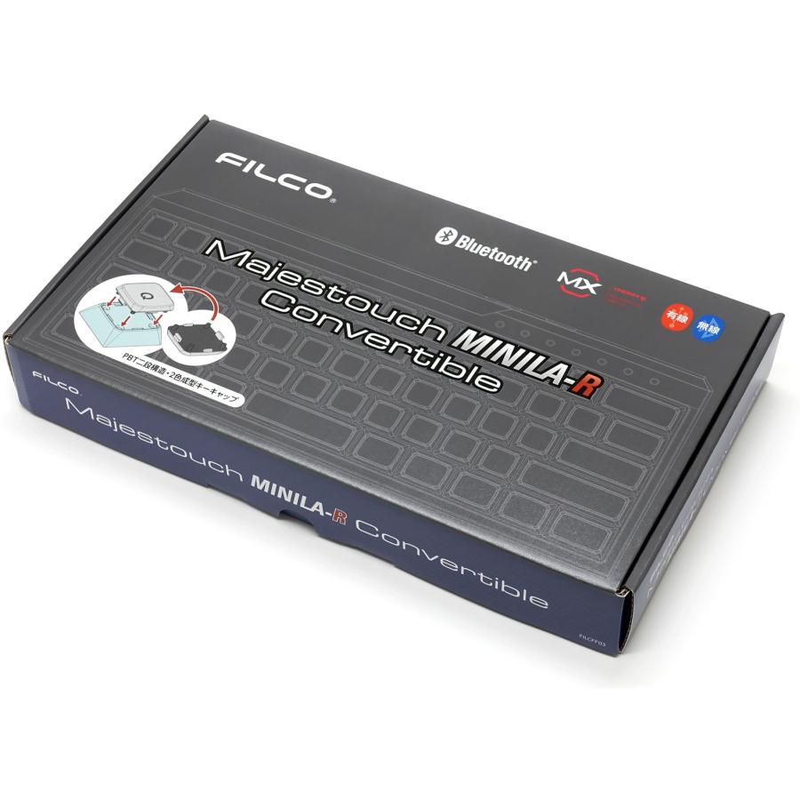 ダイヤテック FILCO Majestouch MINILA-R Convertible 赤軸 英語配列