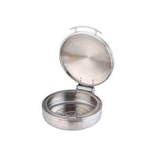 KINGO ロイヤル丸チェーフィング フードパン無ガラスカバー式＋専用スタンド ロイヤル丸チェーフィング フードパン無ガラスカバー式 KINGO