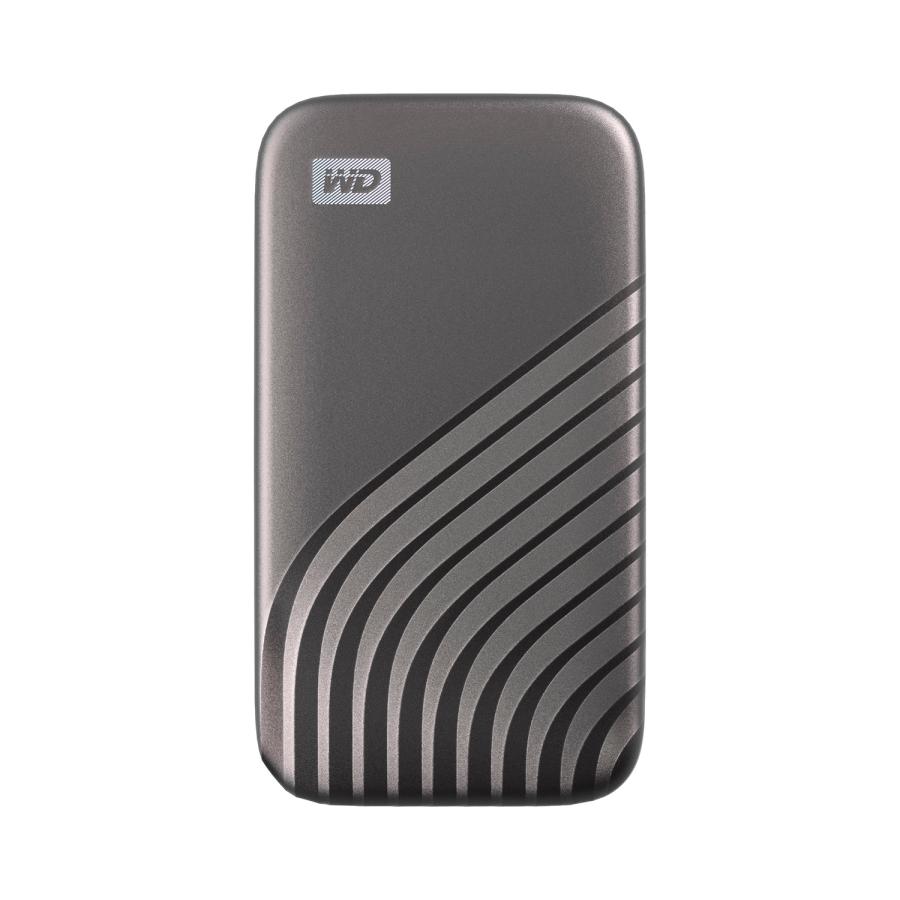 WESTERN DIGITAL ウエスタンデジタル USB 3.2 Gen 2対応ポータブルSSD 4TB My Passport SSD 2020 Hi-Speed WDBAGF0040BGY-JESN スペースグレー_1