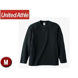 United Athle/ユナイテッドアスレ  501001C  5.6オンス ロングスリーブTシャツ アダルトサイズ 【M】 (ブラック)｜murauchi3