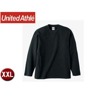 United Athle/ユナイテッドアスレ  501001CX  5.6オンス ロングスリーブTシャツ アダルトサイズ  【XXL】 (ブラック)｜murauchi3