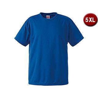 United Athle/ユナイテッドアスレ  4.1オンス ドライアスレチック Tシャツ 5XLサイズ (コバルトブルー) 590001CXX-84｜murauchi3