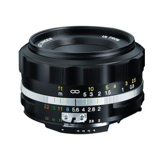 COSINA コシナ ULTRON 40mm F2 Aspherical SL IIs ブラックリム ニコン 
