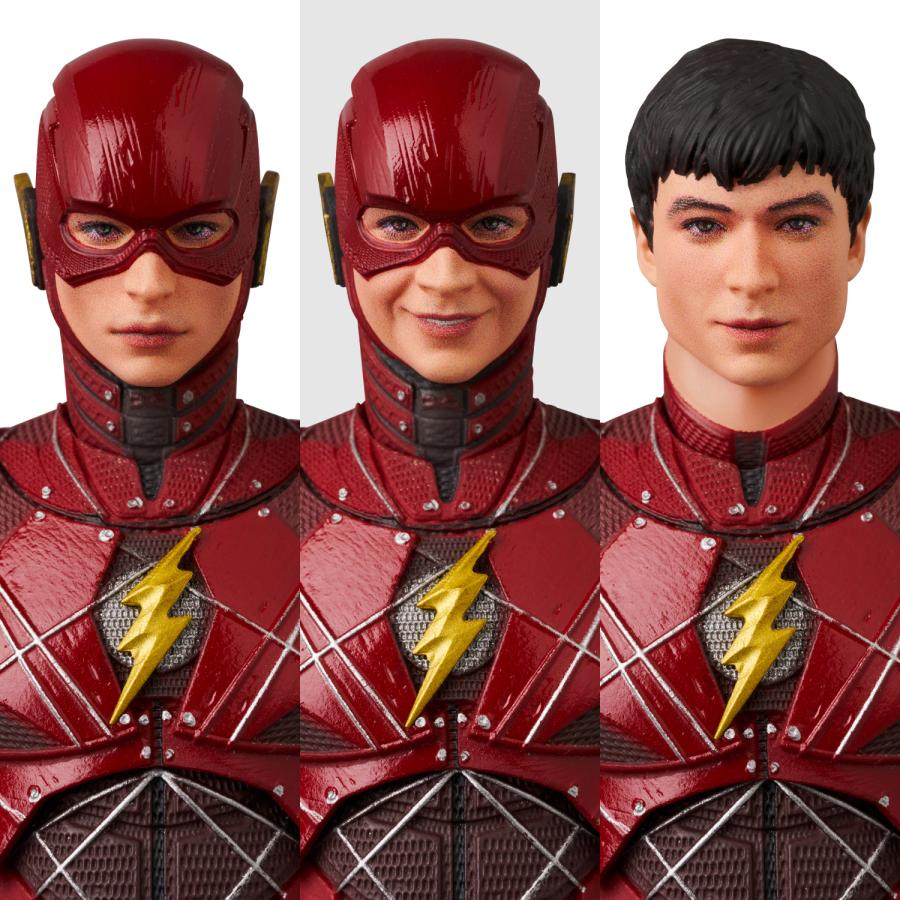 メディコムトイ 数量限定 マフェックス No.243 MAFEX THE FLASH (ZACK SNYDER'S JUSTICE LEAGUE Ver.)の画像
