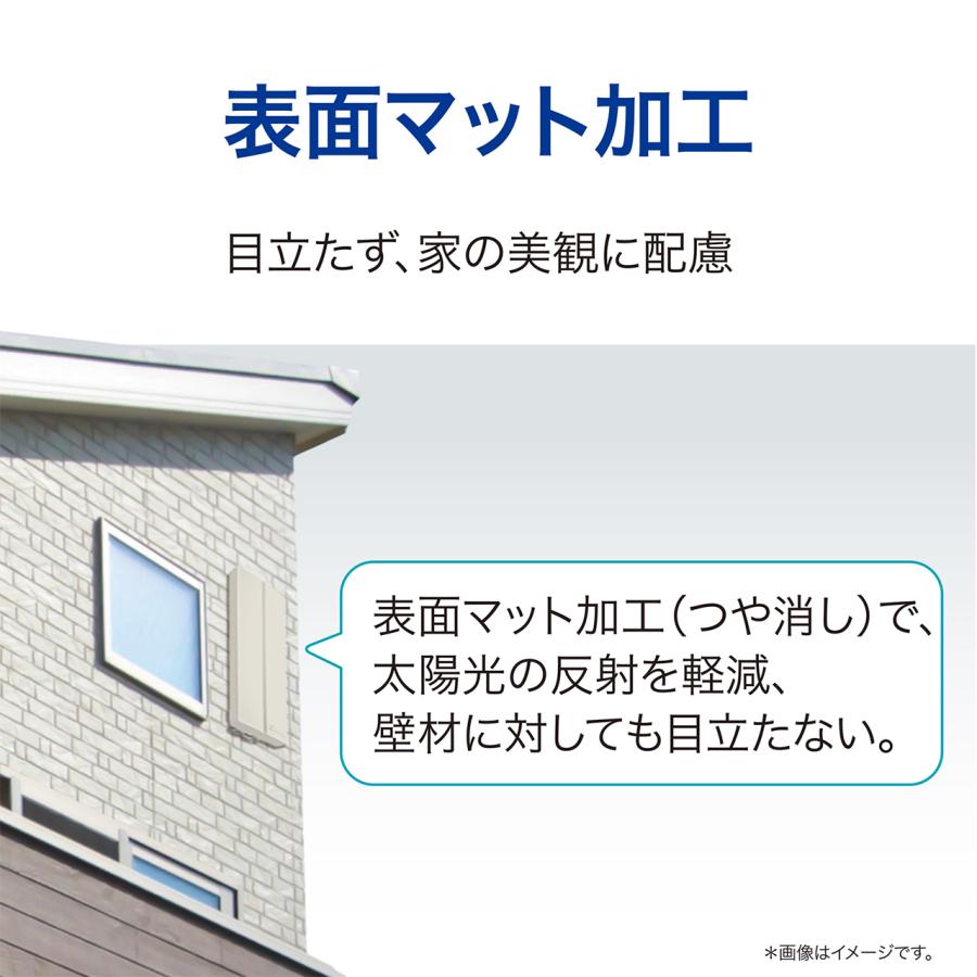 サン電子 SDA-26-2A-G(グリーンベージュ) 地デジ用ブースタ内蔵UHF平面アンテナ 水平専用