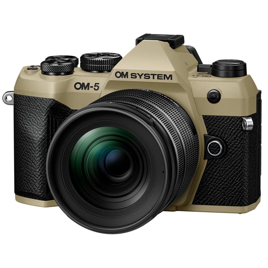 OM SYSTEM オーエムシステム 納期約1ヶ月以上 OM-5 Mark II 12-45mm F4.0 PROレンズキット サンドベージュ_1