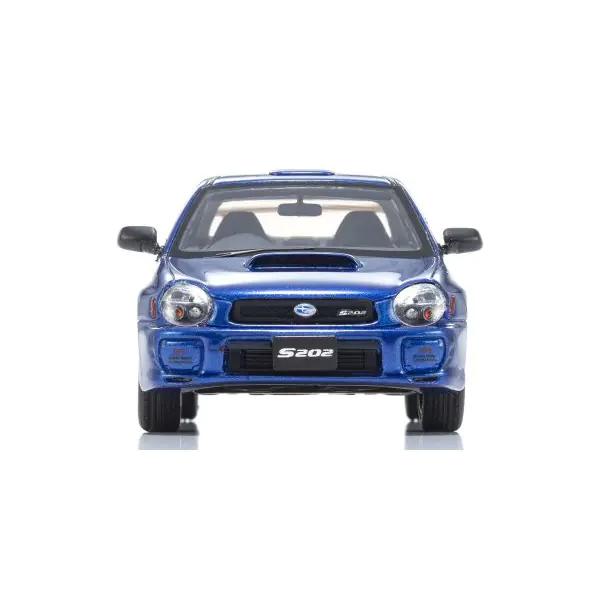 KYOSHO 京商 京商オリジナル 1/43 スバル インプレッサ S202（ブルー） KSR43118BLの画像