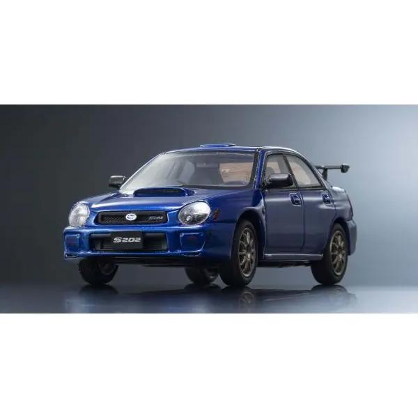 KYOSHO 京商 京商オリジナル 1/43 スバル インプレッサ S202（ブルー） KSR43118BLの画像
