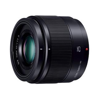 ラスト在庫！パナソニック 単焦点レンズ ブラック H-H025-K Panasonic（パナソニック） H-H025-K（ブラック） 単焦点レンズ LUMIX