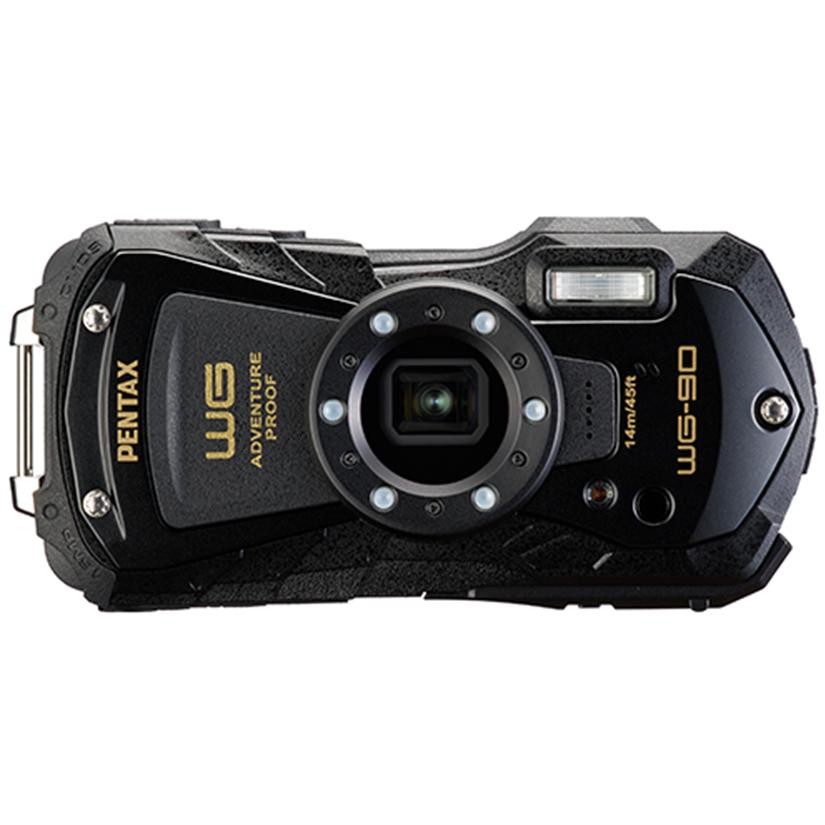 PENTAX ペンタックス WG-90 ブラック 防水コンパクトデジタル