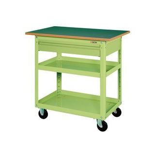 SAKAE/サカエ スーパーワゴン(天板付・1段引出し付) EKR-1CTJ