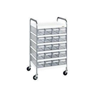 SAKAE/サカエ CSワゴン透明ボックス付 CSB-20T